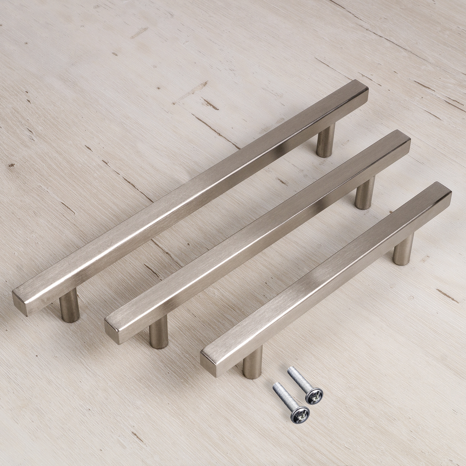 Furniture Handles Stainless Steel Railing Grip Rod Handles 10x10 mm