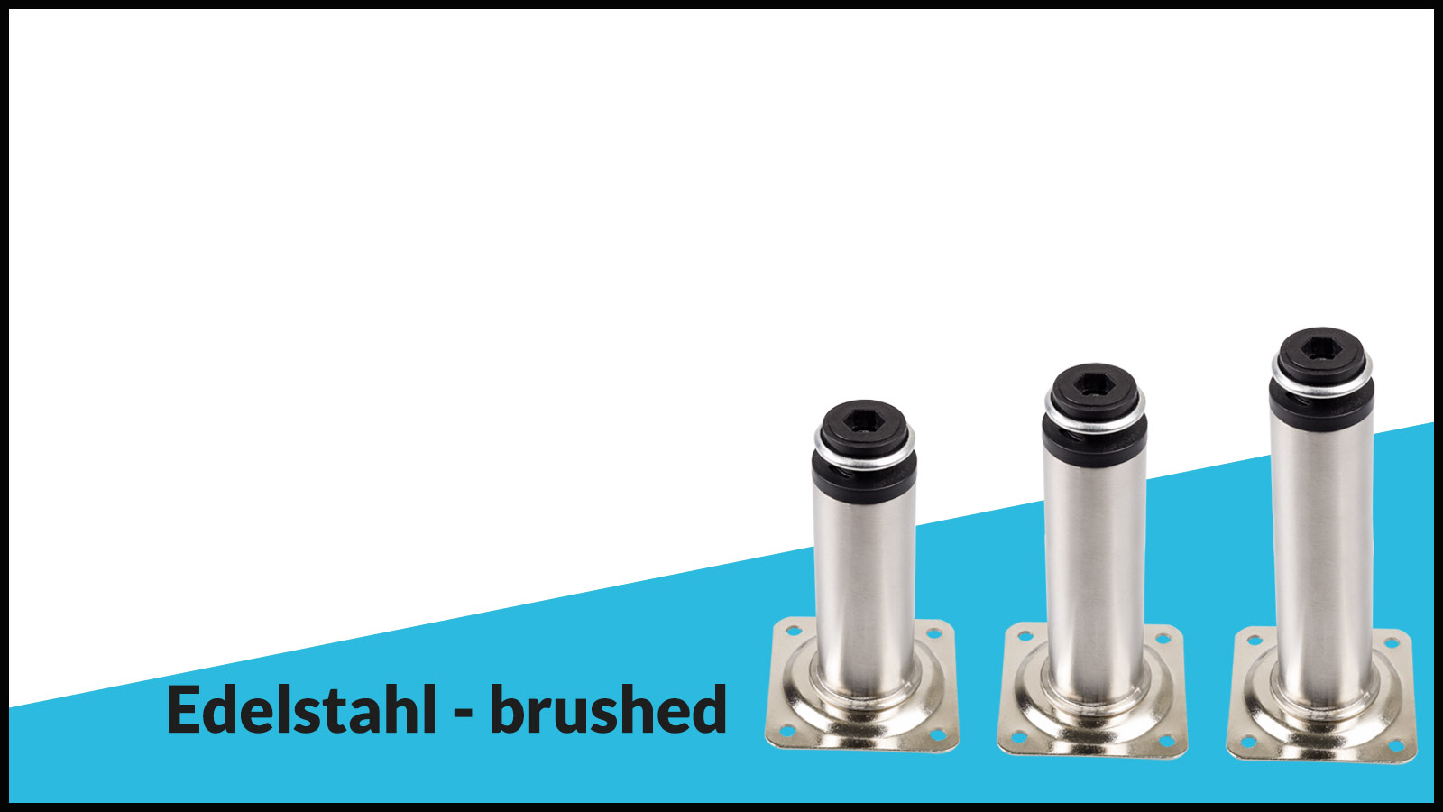 Möbelfüße Sofafuß Möbelfuß Sockelfüße Metall Höhenverstellbar Stellfuß